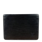 Louis Vuitton Black Epi Leather ID Holder