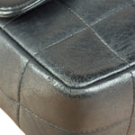 Chanel Black Lambskin Mini Chocolate Bar Flap Bag 2005