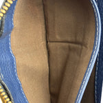 Chloé Dark Blue Leather Marcie Long Zip Wallet