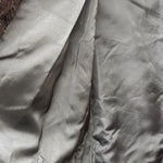 Kiyomi Vintage Auburn Chevron Mink Fur Coat