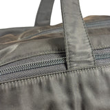 Prada Vintage Black Tessuto Nylon Travel Bag