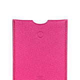 Hermes Pink Leather Card Holder