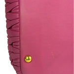 Miu Miu Pink Nappa Leather 2Way Tote Bag