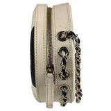 Chanel Limited Edition Lifesaver Round Crossbody Black 2017