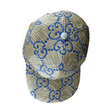 Gucci GG Raffia Baseball Cap