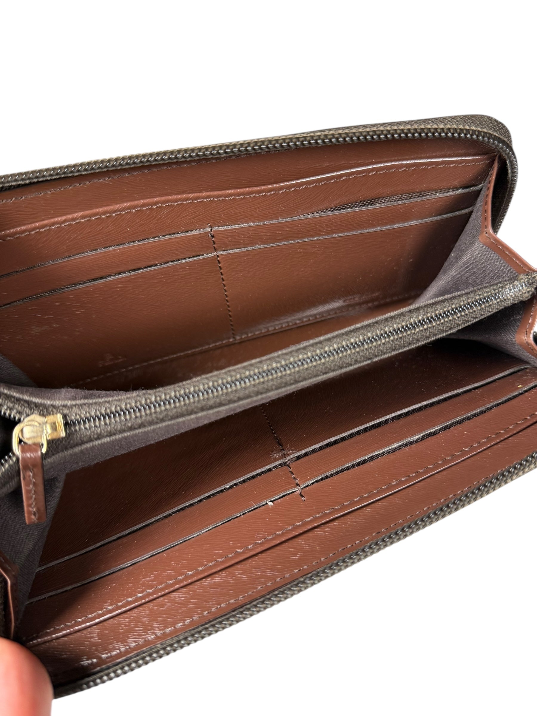 Fendi Zucca Spalmati FF Multicolor Long Wallet