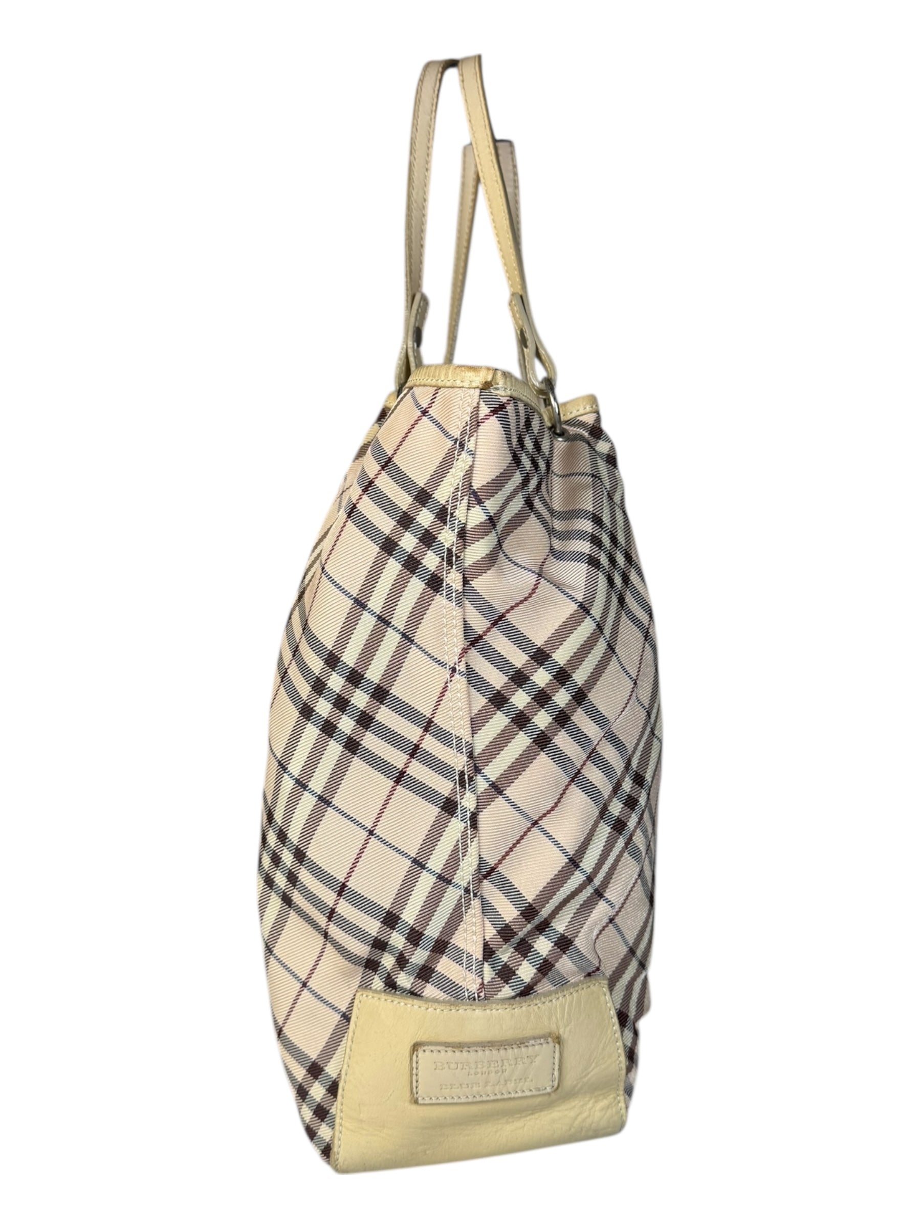 Burberry Blue Label Check Tote