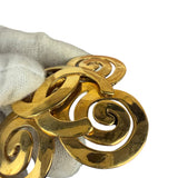 Chanel Vintage Spring Swirl/Sprial Cross Cc Brooch 95P 1995
