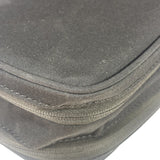 Prada Beauty Black Canvas Travel Cosmetic Pouch