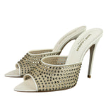 YSL Crystal Blonde Mules 37.5