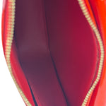 Louis Vuitton Red Vernis Mott Shoulder Bag