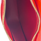 Louis Vuitton Red Vernis Mott Shoulder Bag
