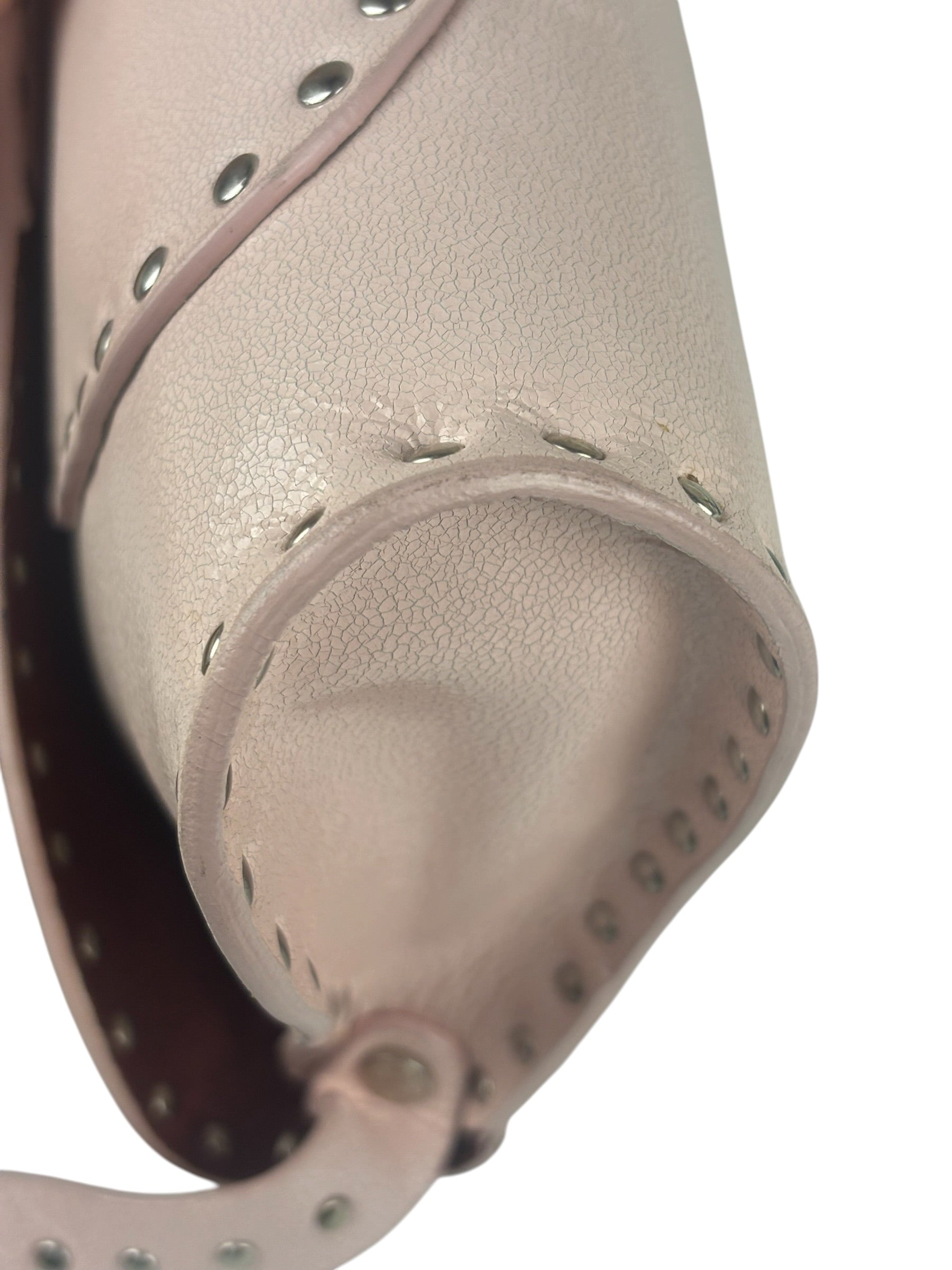 Celine Vintage Pink Triomphe Poulbot Shoulder Bag