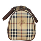 Burberry Vintage Haymarkert House Mini Boston Handbag