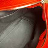 Balenciaga Red Leather Infanta Mini Boston Bag