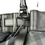 Burberry Vintage Grey Nova Check Shoulder Bag
