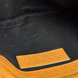 Balenciaga Peach Leather Le City Clutch