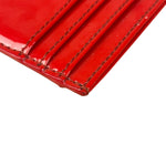 Vivienne Westwood Red Debossed Orb Card Holder