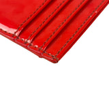 Vivienne Westwood Red Debossed Orb Card Holder