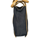 Christian Dior Beauty Parfums Denim/Leather Tote