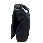 Prada Navy Nylon Tessuto Flap Crossbody