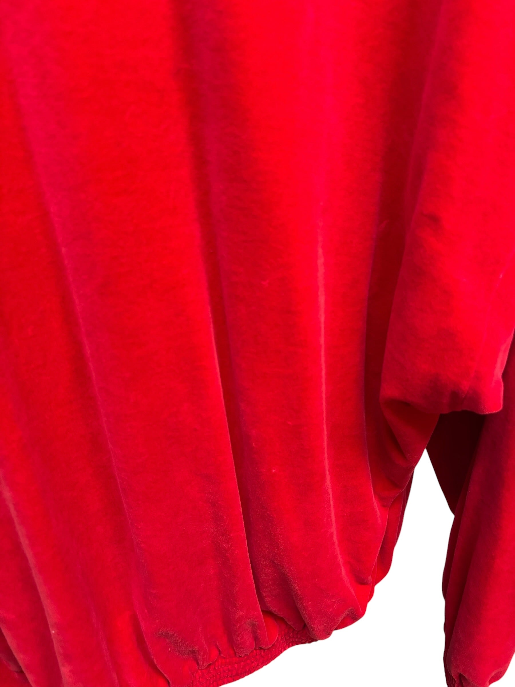 Balenciaga Red Zippy Oversized Jacket