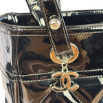 Chanel Black Leather Paris-Biarritz Tote