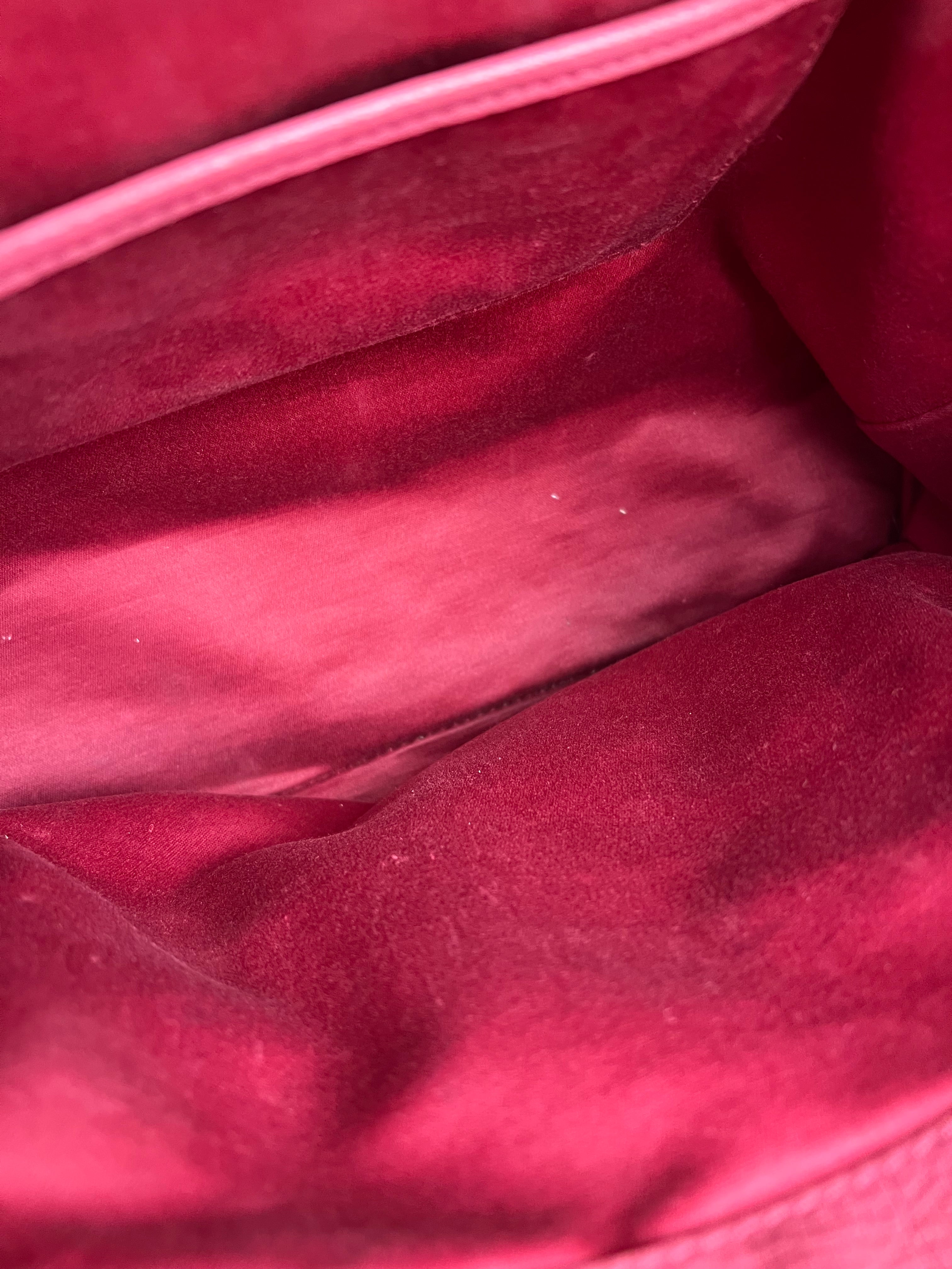 Miu Miu Pink Leather 2Way Tote Bag