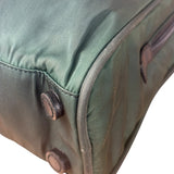 Prada Green Tessuto Cloth Hand Bag