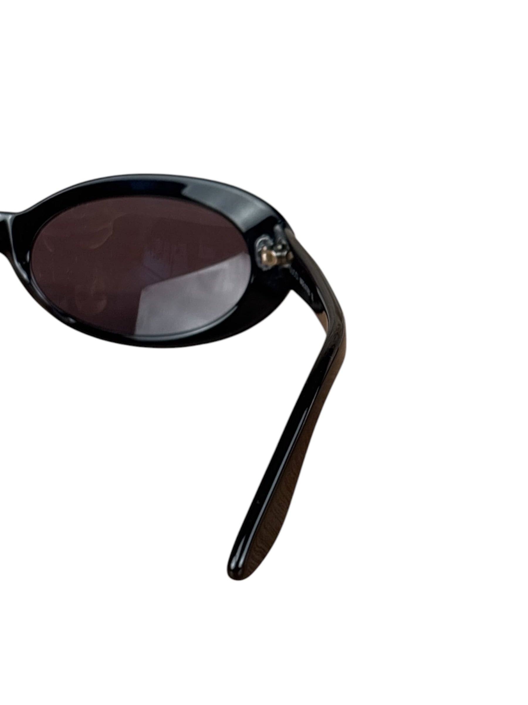 Gucci Black Oval Sunglasses ssed