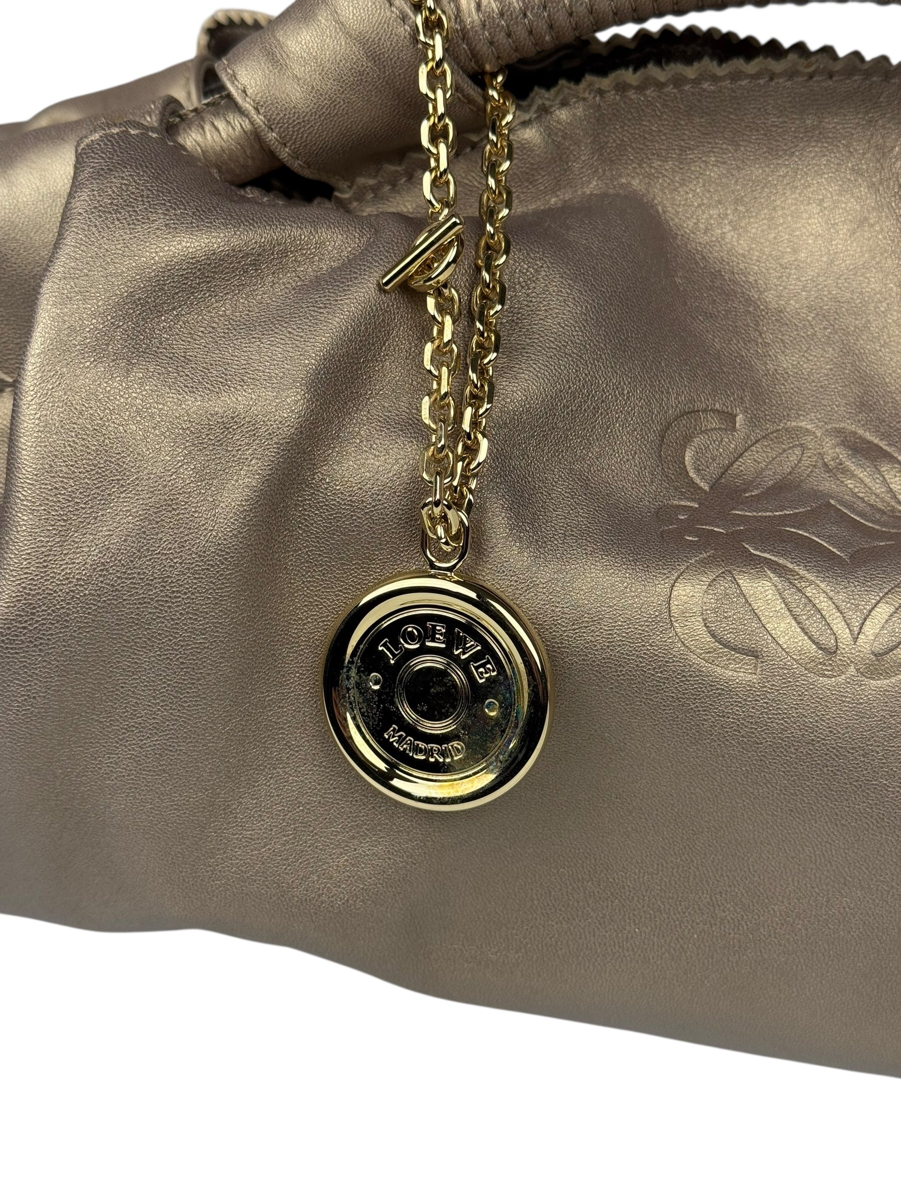 Loewe Metallic Nappa Aire Handbag