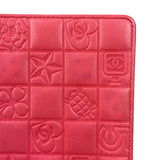 Chanel Pink Quilted Leather Lucky Symbols Long Wallet 2004