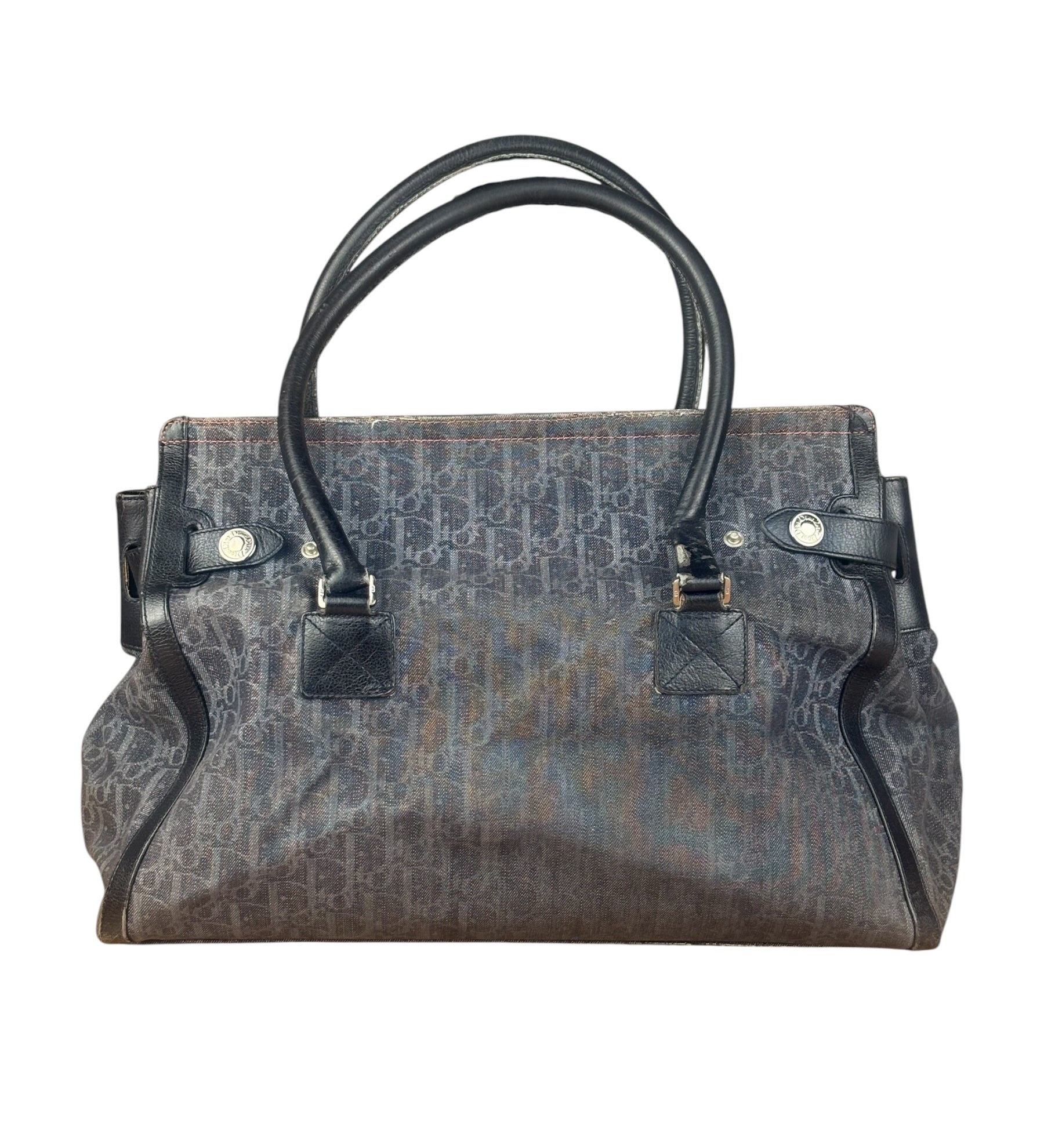 Christan Dior Vintage Diorissimo Flight Trotter Tote