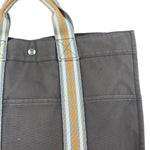 Hermes Grey Canvas Fourre Tout GM