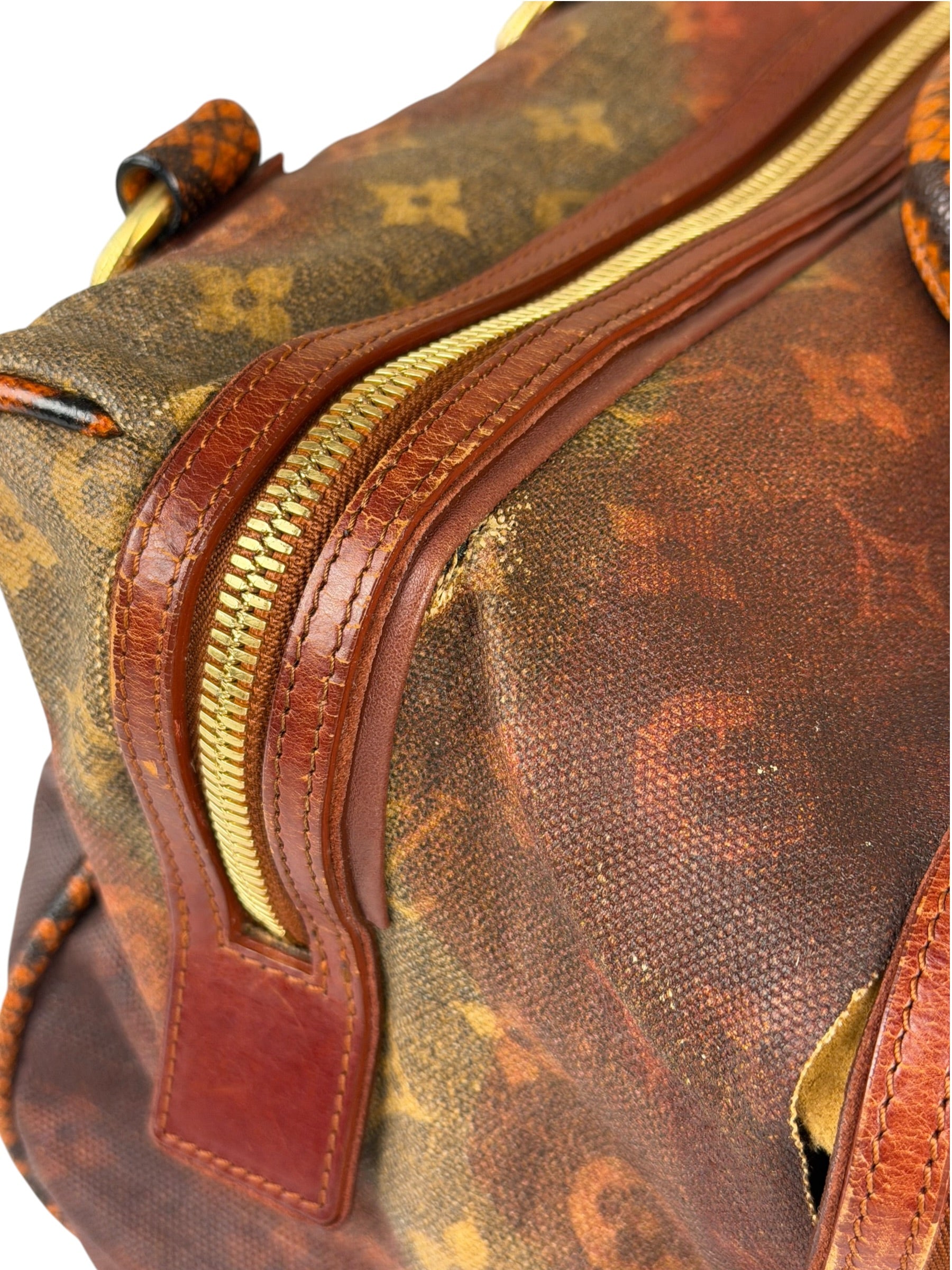 Louis Vuitton Multicolor Leather Mancrazy Jokes Handbag