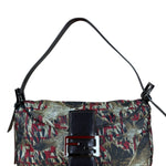 Fendi FF Bird Print Baguette