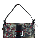Fendi FF Bird Print Baguette