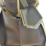 Fendi Black Leather 3 Jours Two-Way Bag
