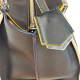Fendi Black Leather 3 Jours Two-Way Bag