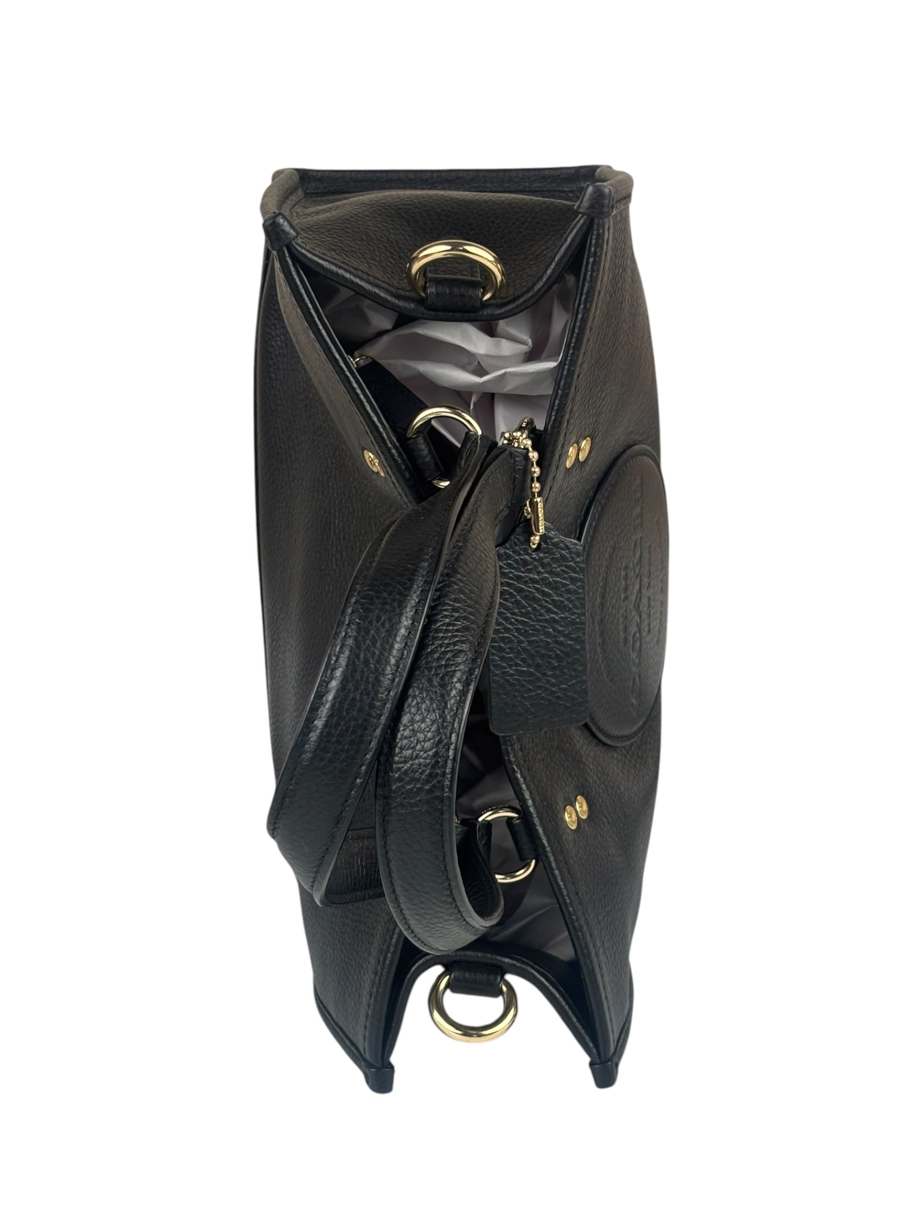 Coach Black Dempsey Carryall 2-Way Bag