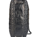 Chanel Black Leather Rock In Moscow Patent Chain Tote Bag 2008