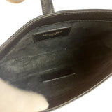 Saint Laurent Le 5 à 7 Smooth Leather Handbag Black