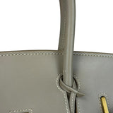 Hermes Birkin 30 Argile Box Brushed Gold 2003