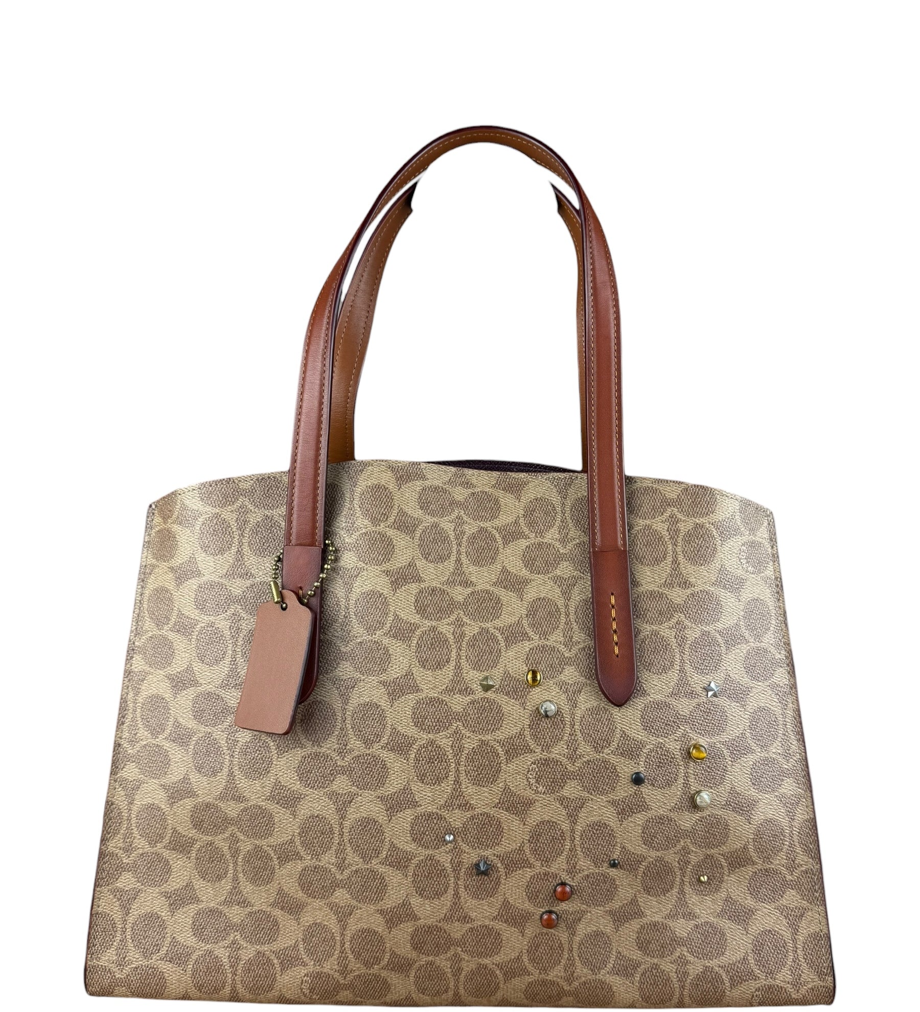 Coach Signature Charlie Carryall Two Way Bag