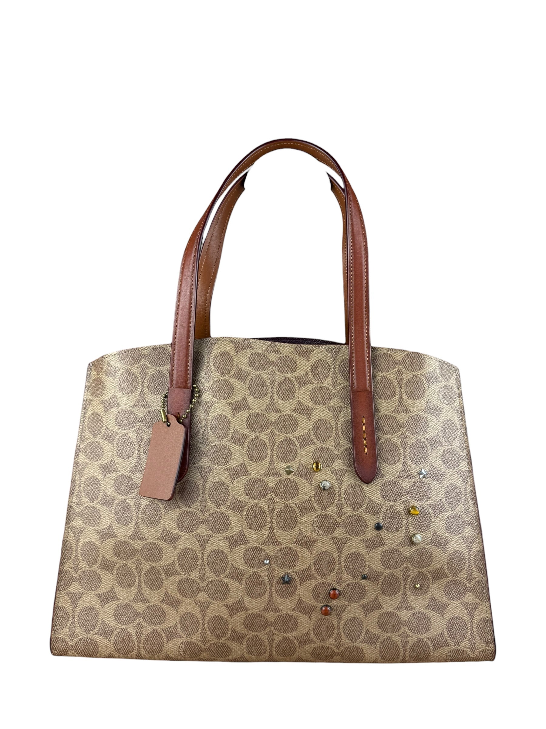 Coach Signature Charlie Carryall Two Way Bag