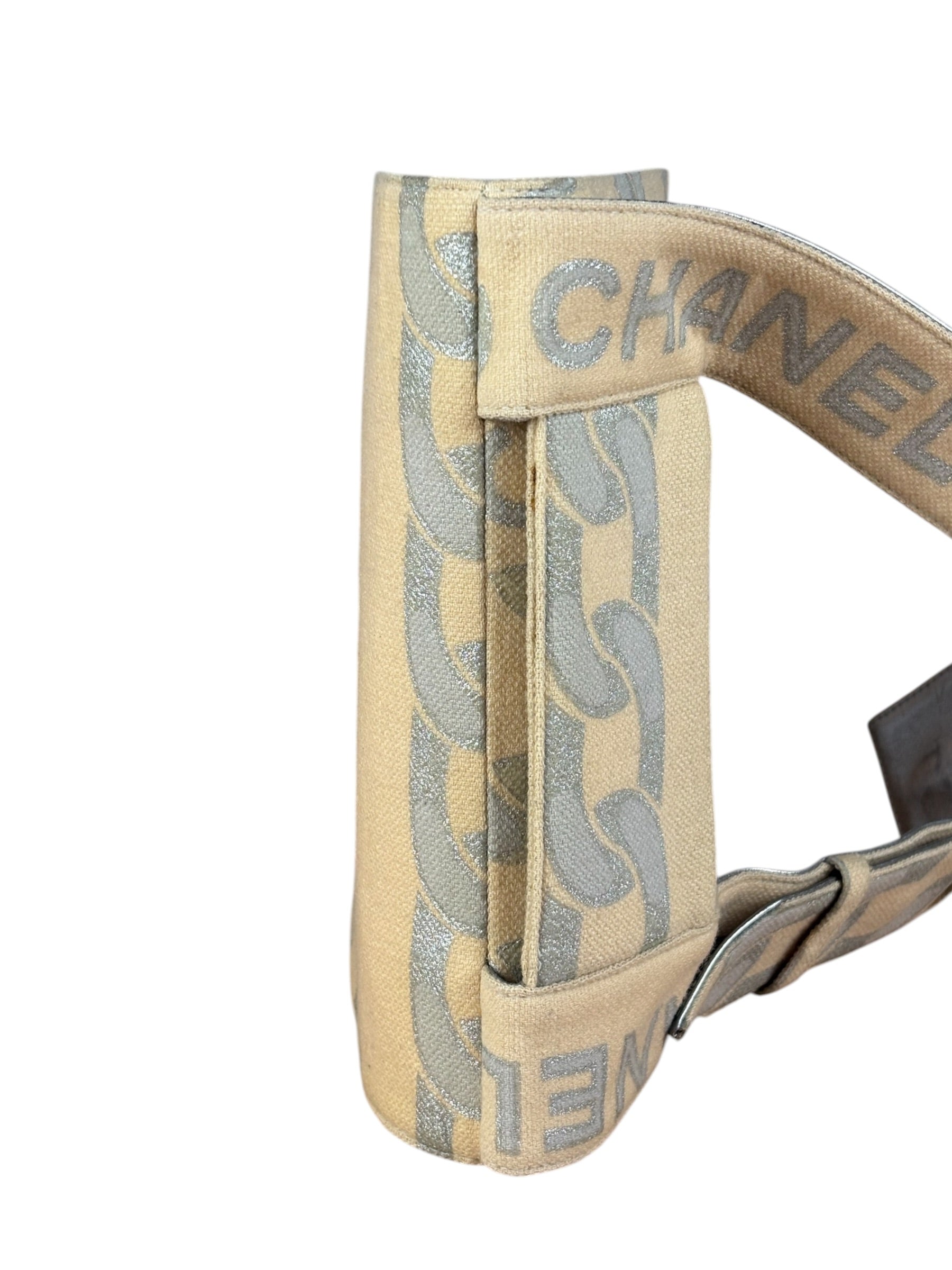 Chanel Vintage Sport Line/Mademoiselle Flap Crossbody Bag 2002
