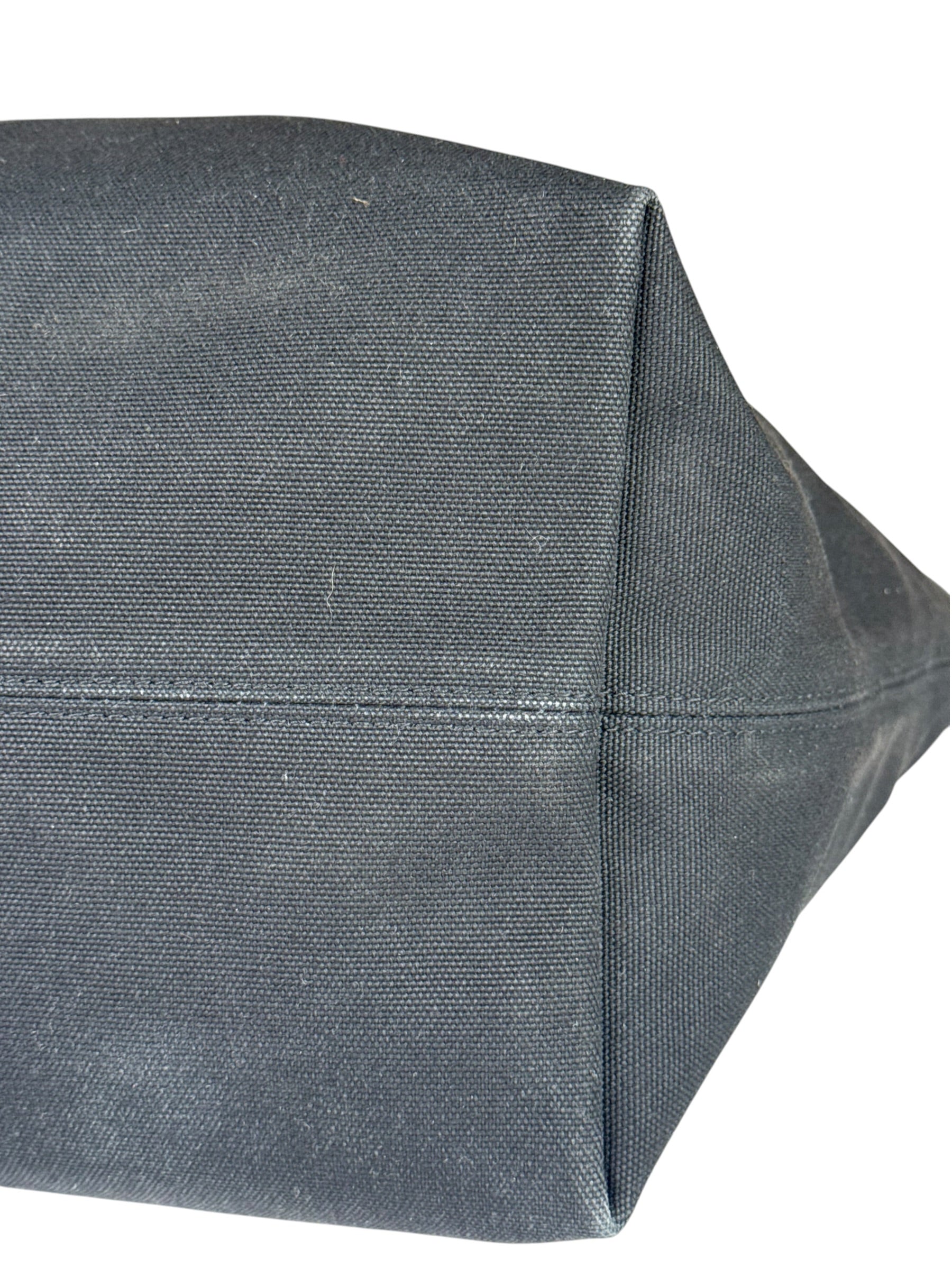 Prada Green Saffiano Leather Medium Double Tote Bag