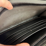 Gucci Diamante Leather Zippy Top Handle Organizer