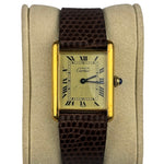 Cartier Must De Tank Cream Roman Dial