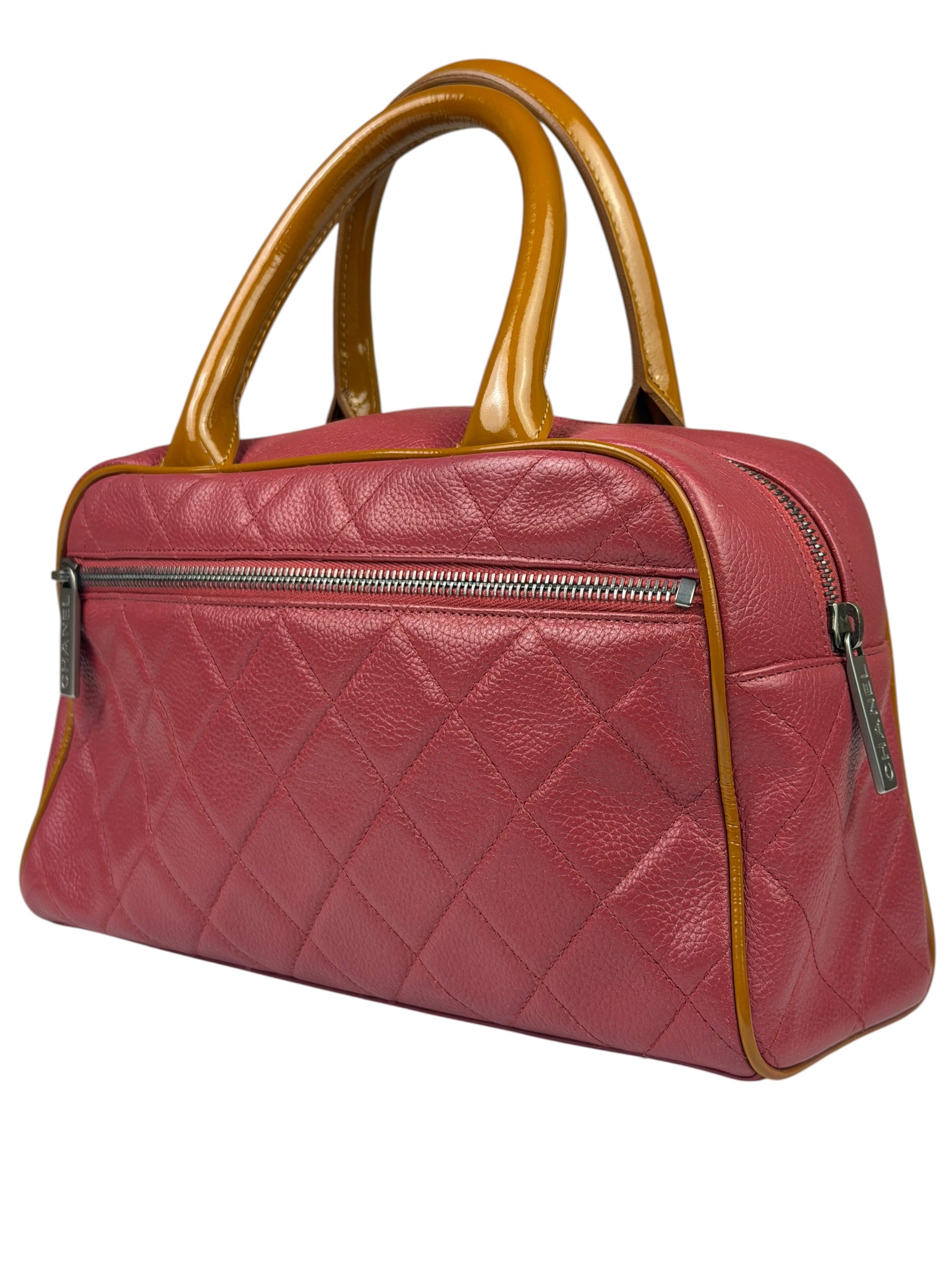 Chanel Small Quilted Bowler Bag 2013